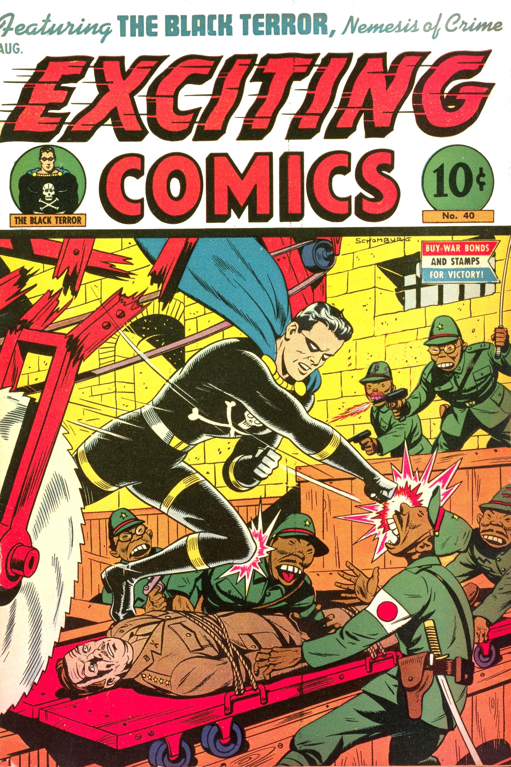 Read online Exciting Comics comic -  Issue #40 - 1