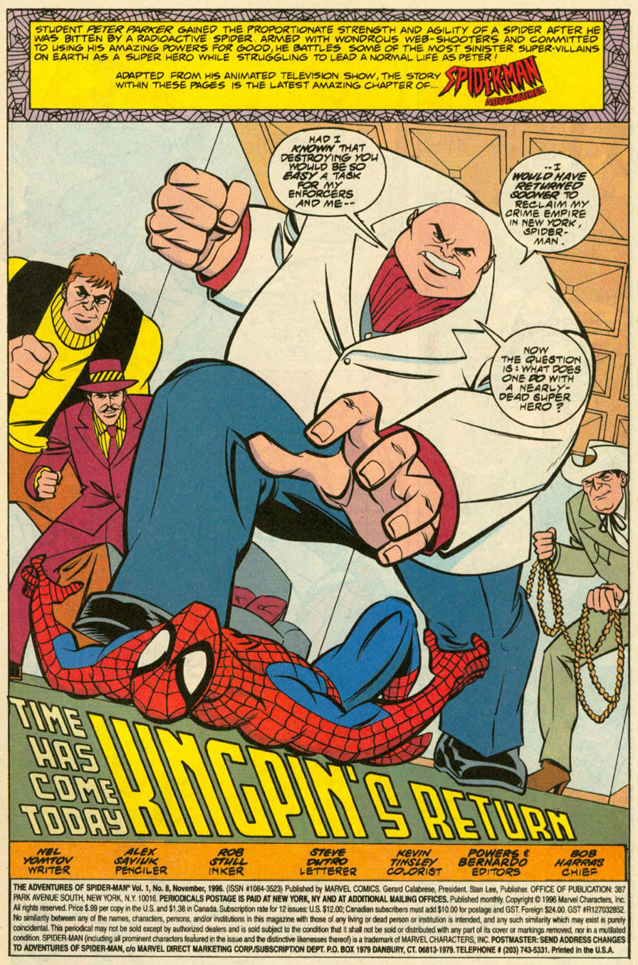 Read online The Adventures of Spider-Man comic -  Issue #8 - 3