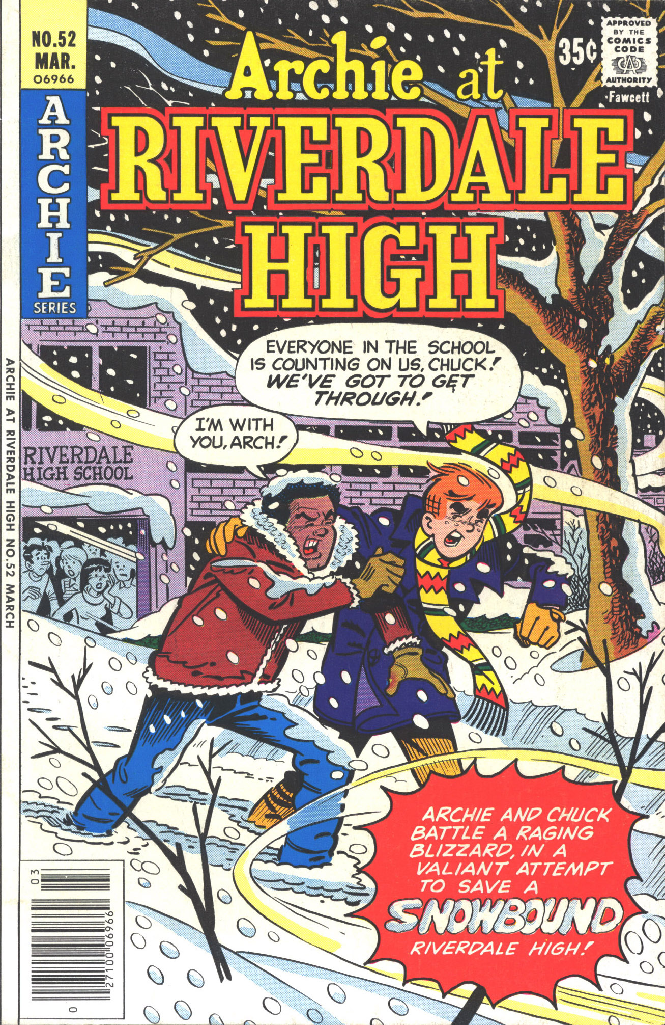 Read online Archie at Riverdale High (1972) comic -  Issue #52 - 1