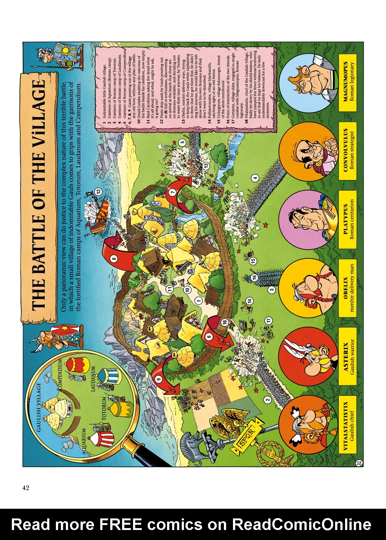 Read online Asterix comic -  Issue #15 - 43