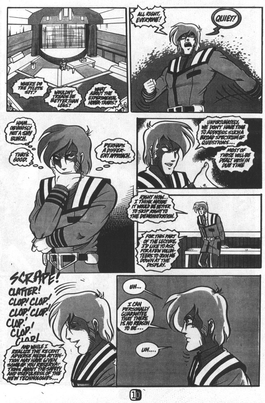 Read online Robotech Academy Blues comic -  Issue #0 - 11