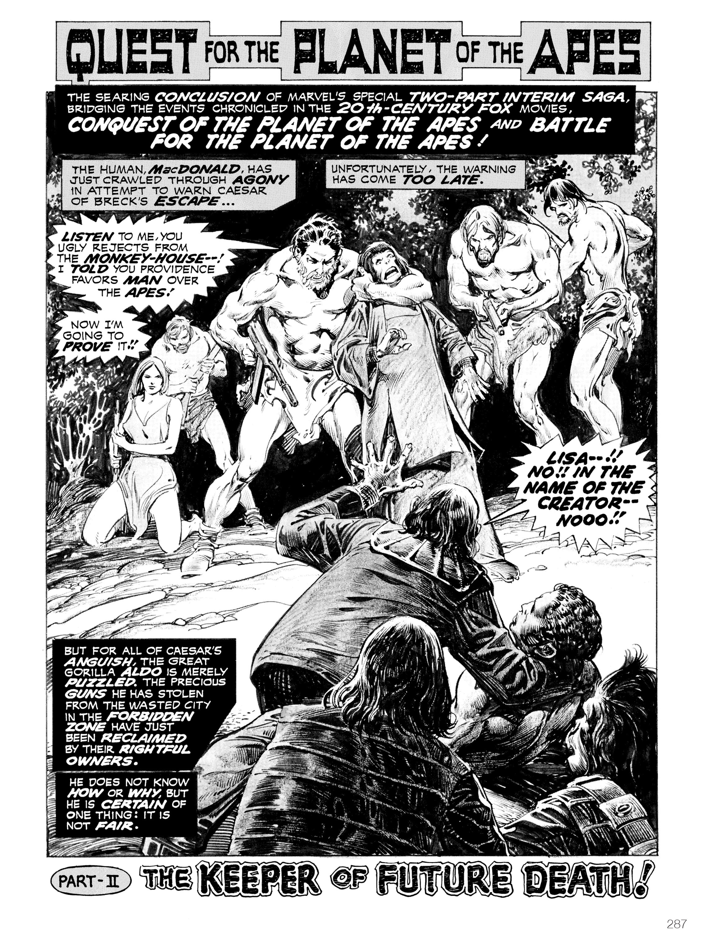 Read online Planet of the Apes: Archive comic -  Issue # TPB 3 (Part 3) - 83