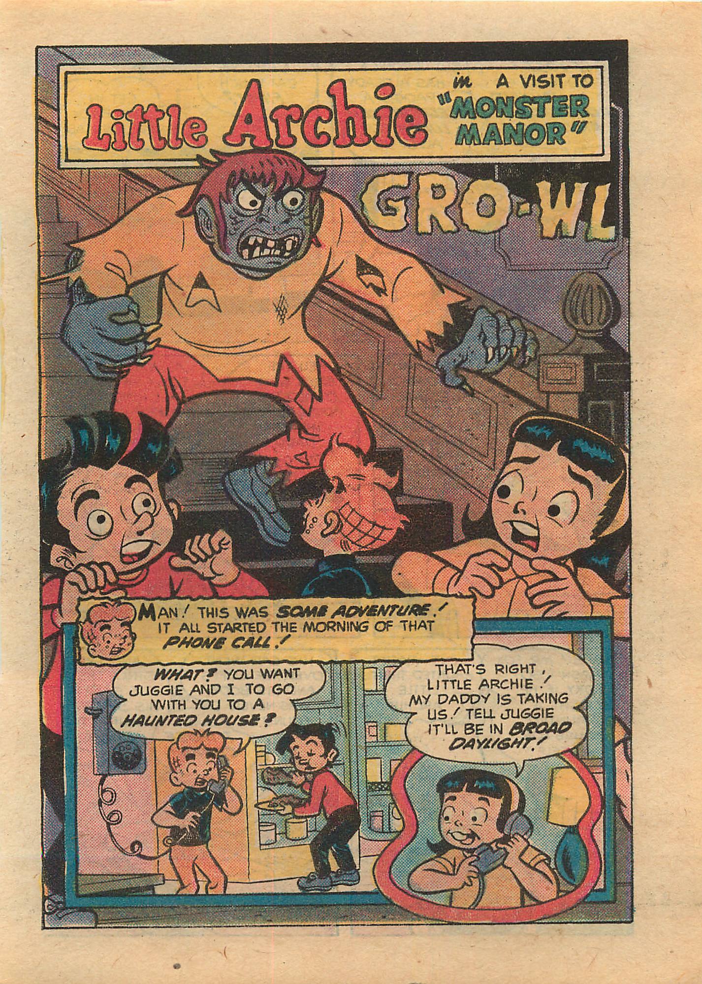 Read online Little Archie Comics Digest Magazine comic -  Issue #4 - 91
