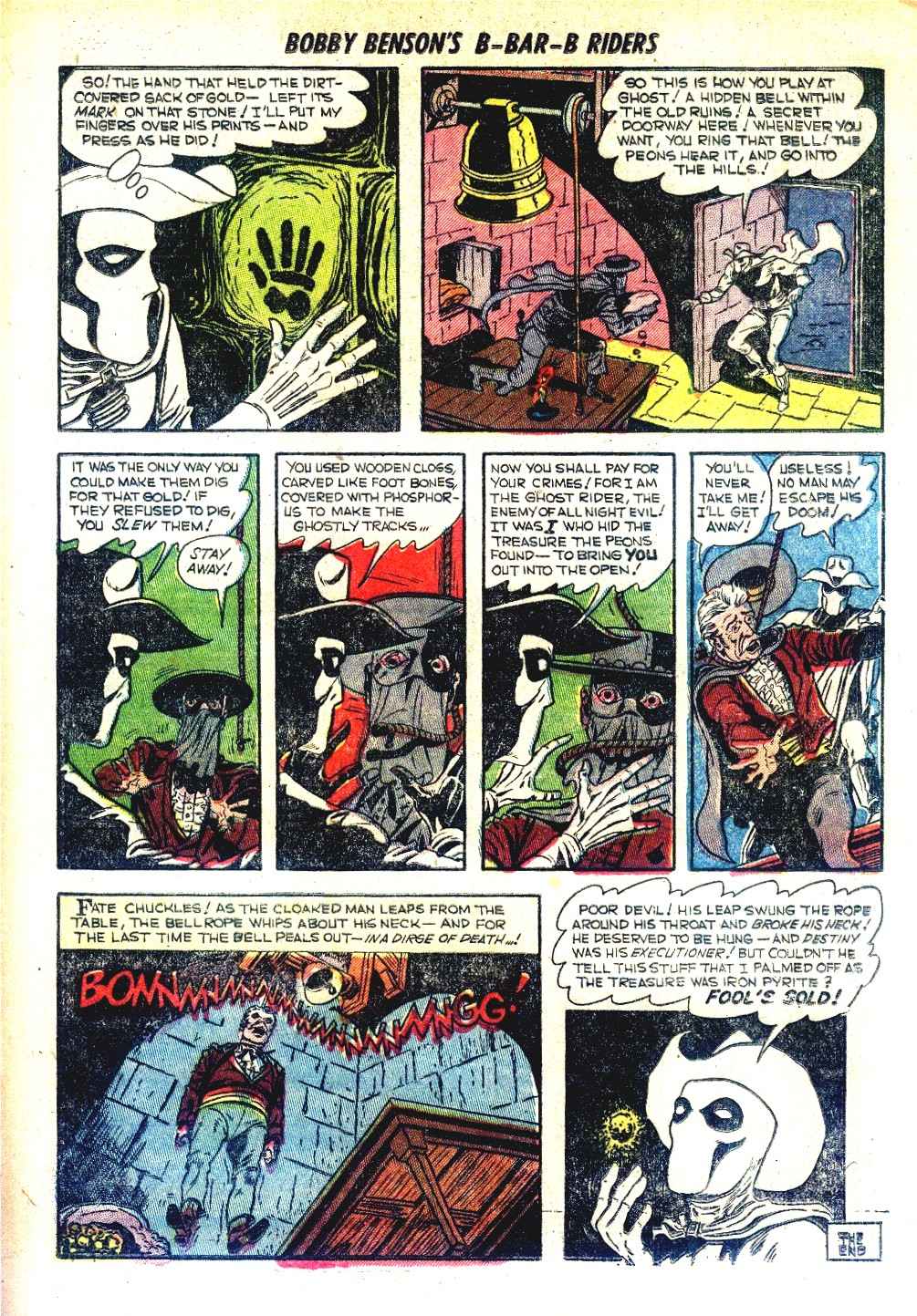 Read online Bobby Benson's B-Bar-B Riders comic -  Issue #14 - 33