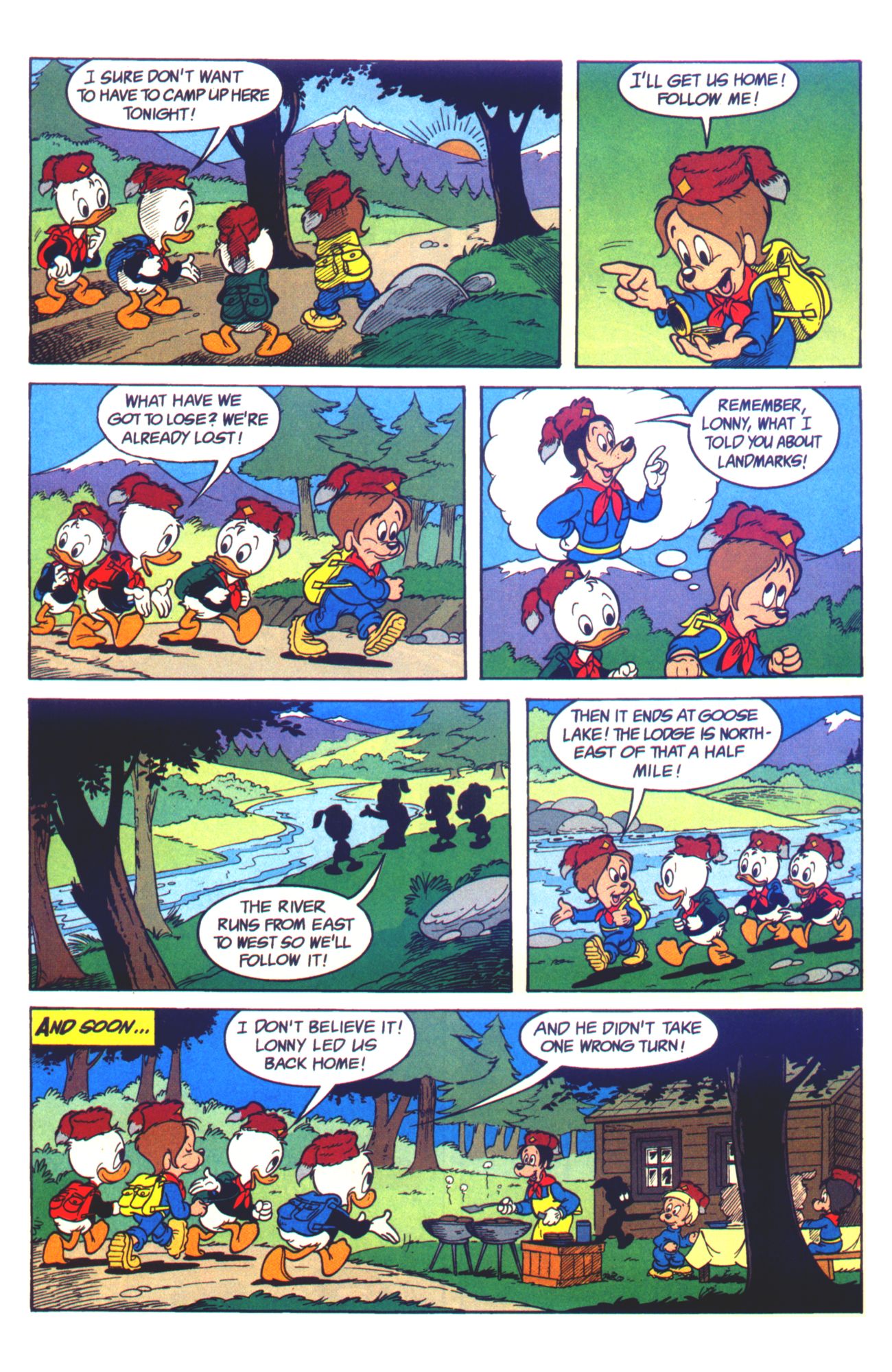 Read online Walt Disney's Junior Woodchucks Limited Series comic -  Issue #2 - 32