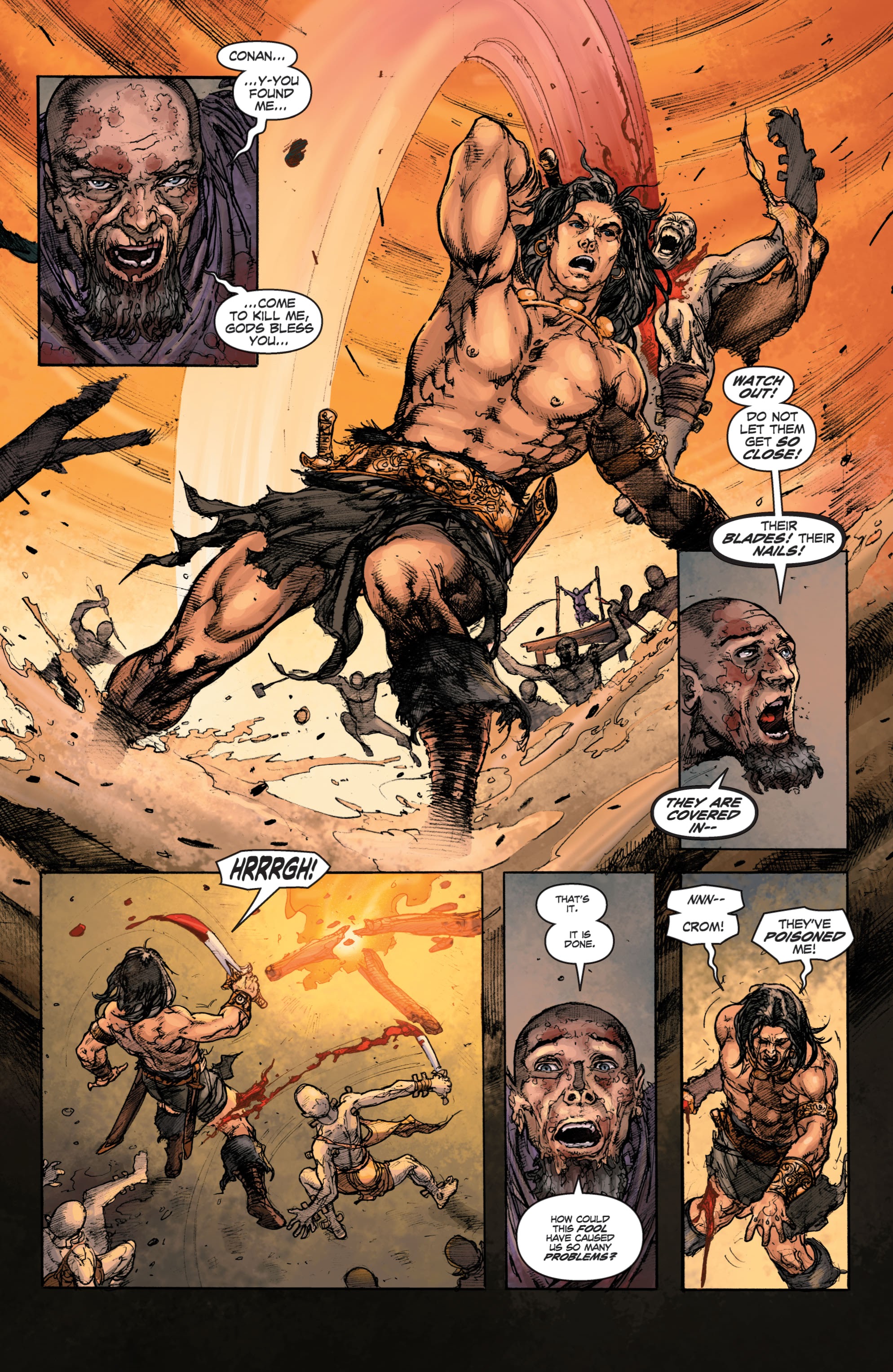 Read online Conan Chronicles Epic Collection comic -  Issue # TPB Blood In His Wake (Part 4) - 91