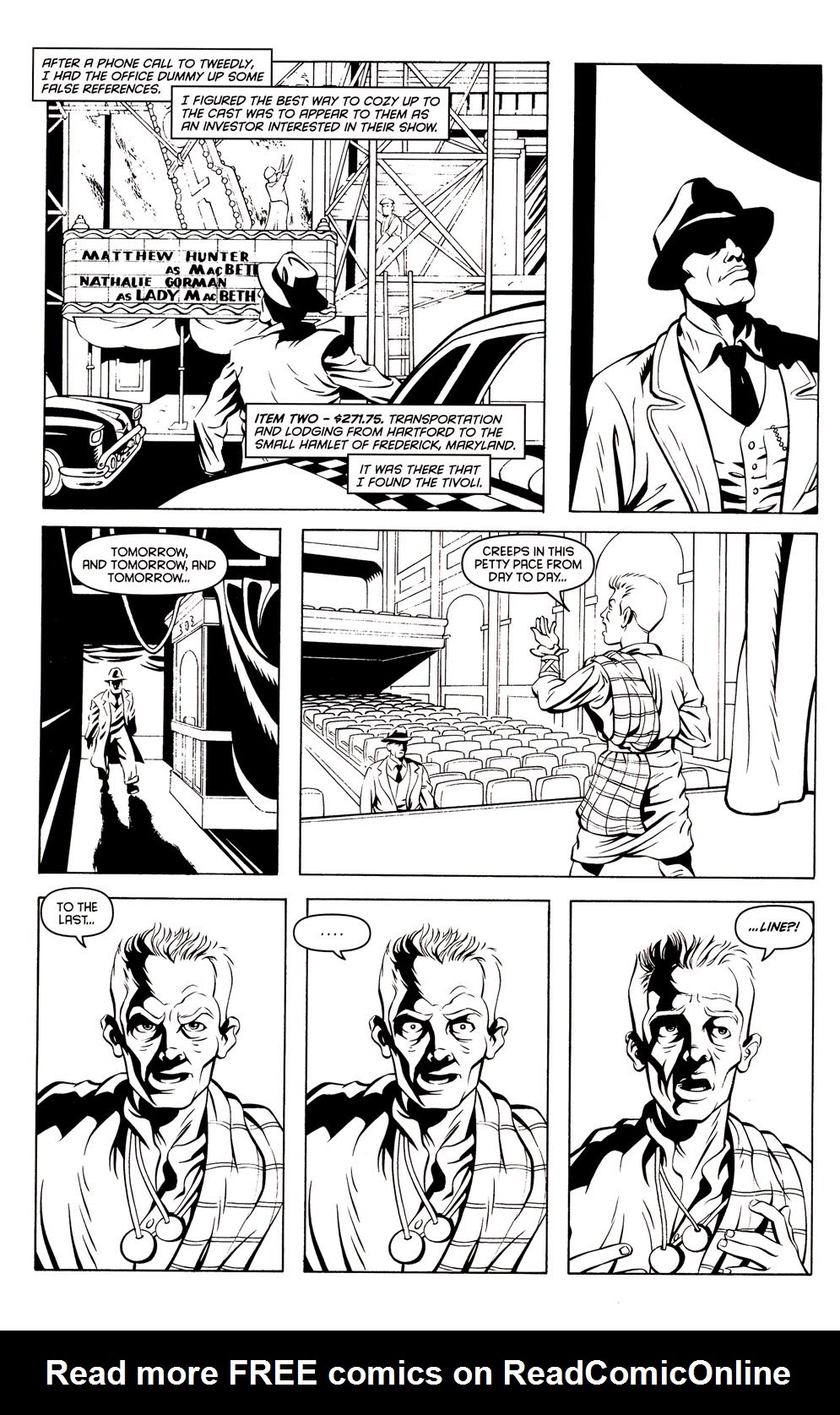 Read online Moonstone Noir: Johnny Dollar comic -  Issue # Full - 6