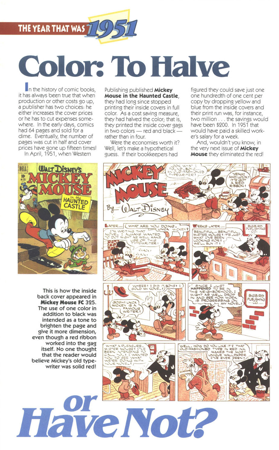 Read online Walt Disney's Comics and Stories comic -  Issue #602 - 52