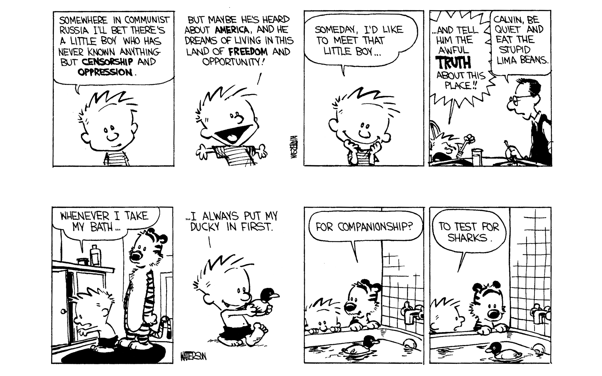 Read online Calvin and Hobbes comic -  Issue #1 - 86