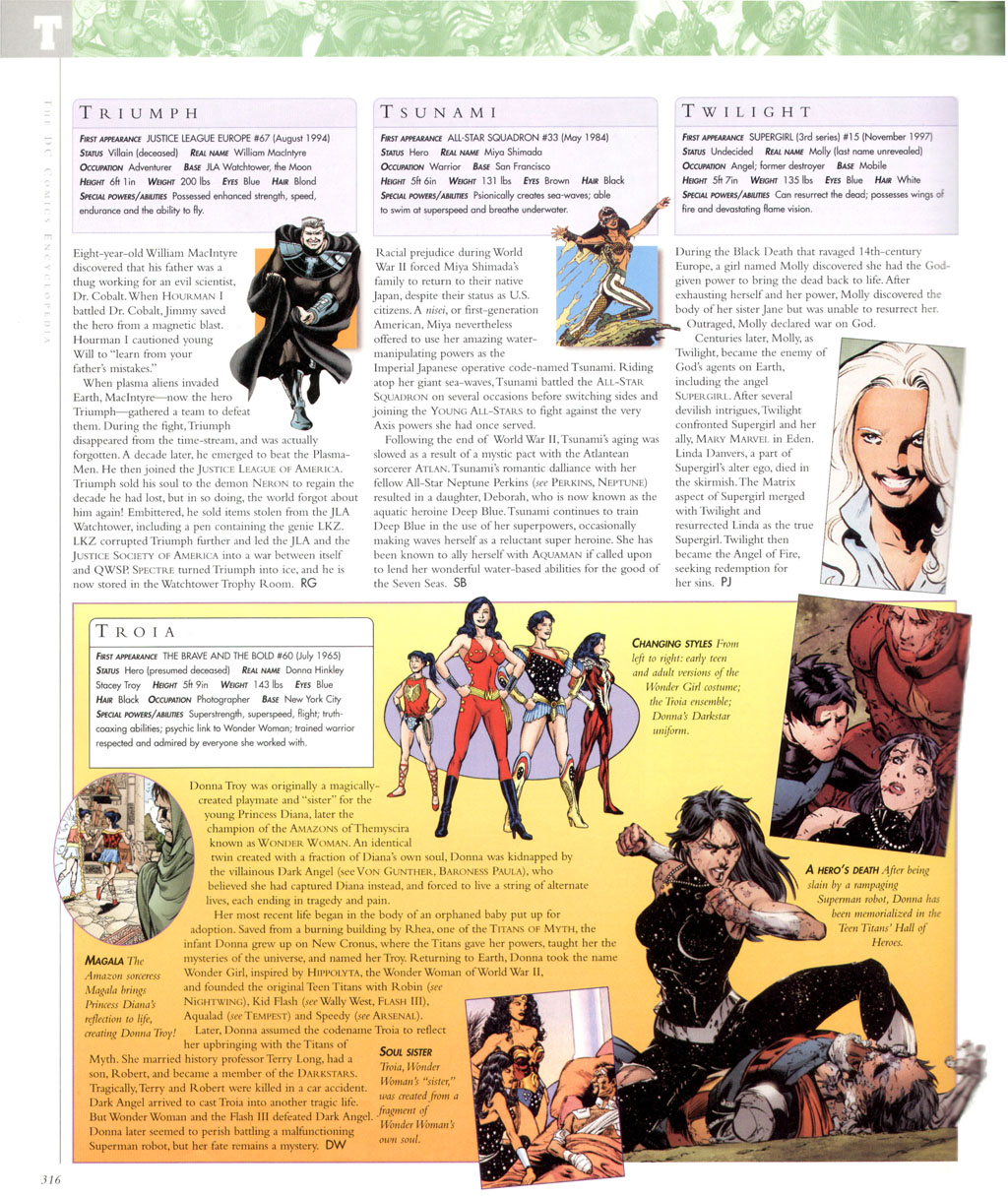 Read online The DC Comics Encyclopedia comic -  Issue # TPB 1 - 317