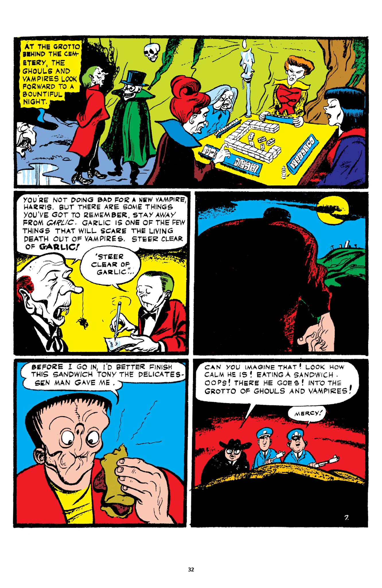 Read online Frankenstein: The Mad Science of Dick Briefer comic -  Issue # TPB - 33