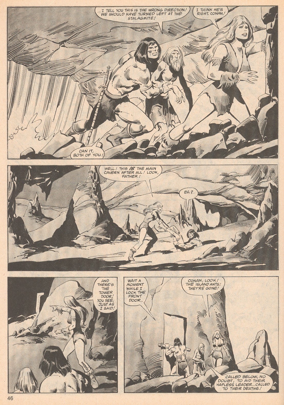 Read online The Savage Sword Of Conan comic -  Issue #70 - 46