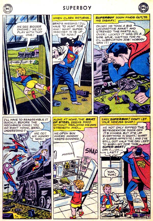 Read online Superboy (1949) comic -  Issue #70 - 6