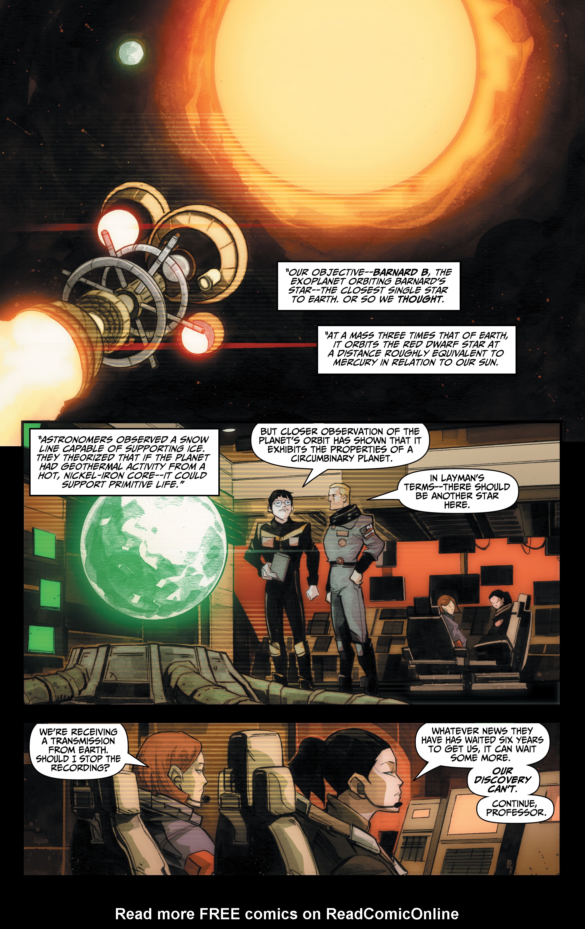 Read online Where Starships Go to Die comic -  Issue #5 - 7