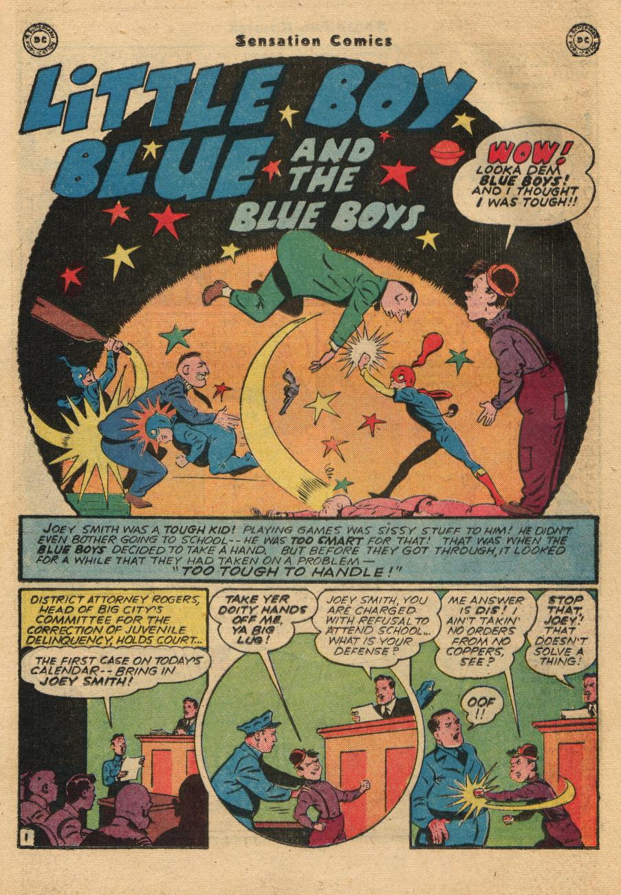 Read online Sensation (Mystery) Comics comic -  Issue #61 - 17