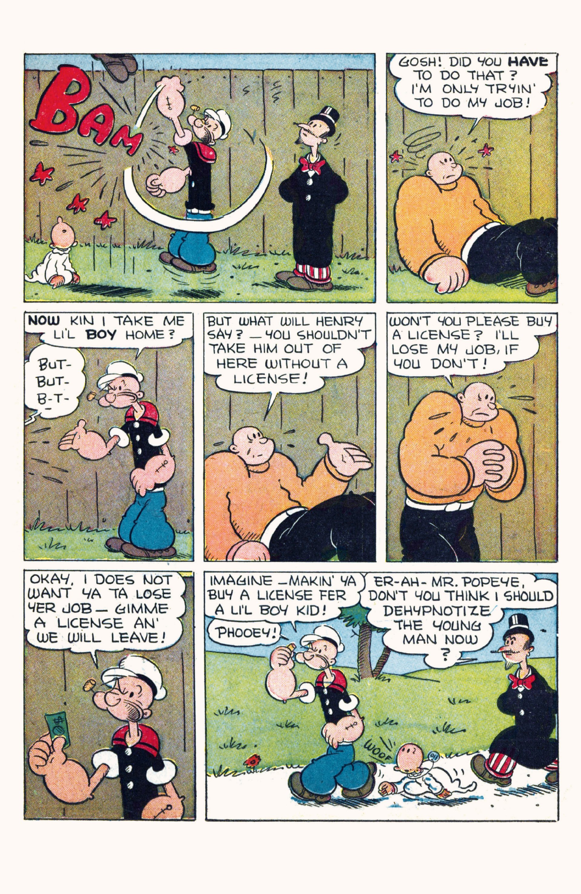 Read online Classic Popeye comic -  Issue #2 - 33