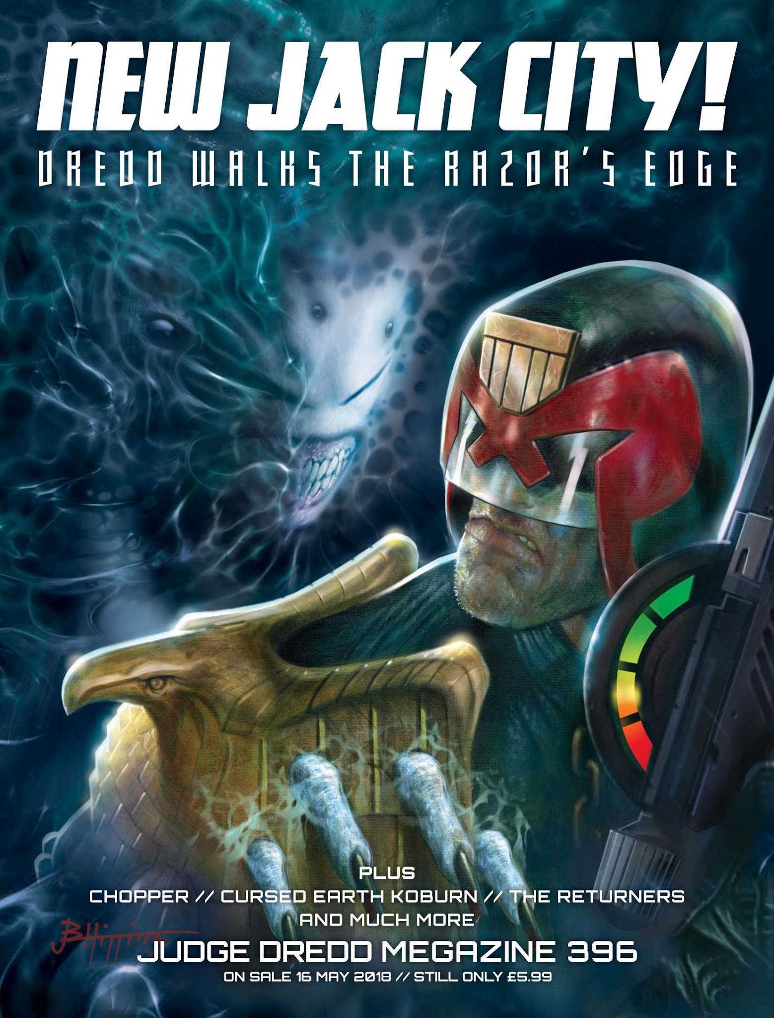 Read online Judge Dredd Megazine (Vol. 5) comic -  Issue #395 - 63