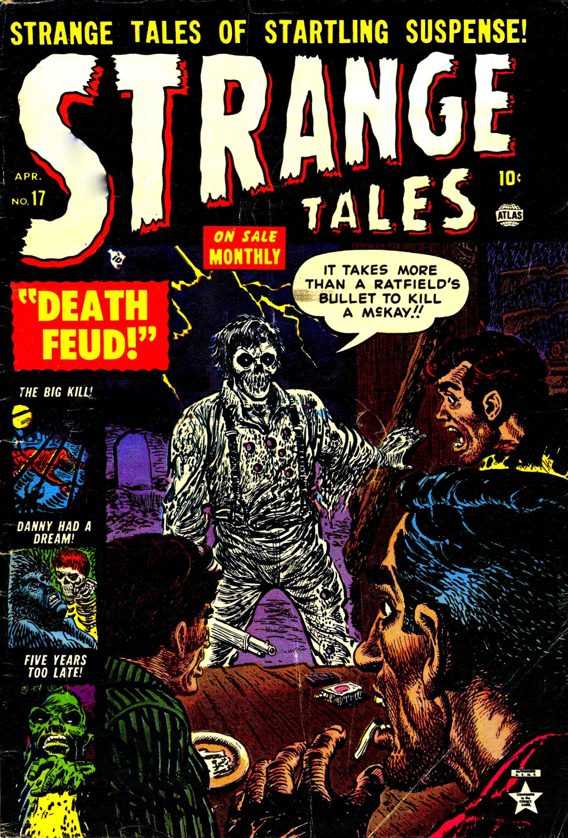 Read online Strange Tales (1951) comic -  Issue #17 - 1