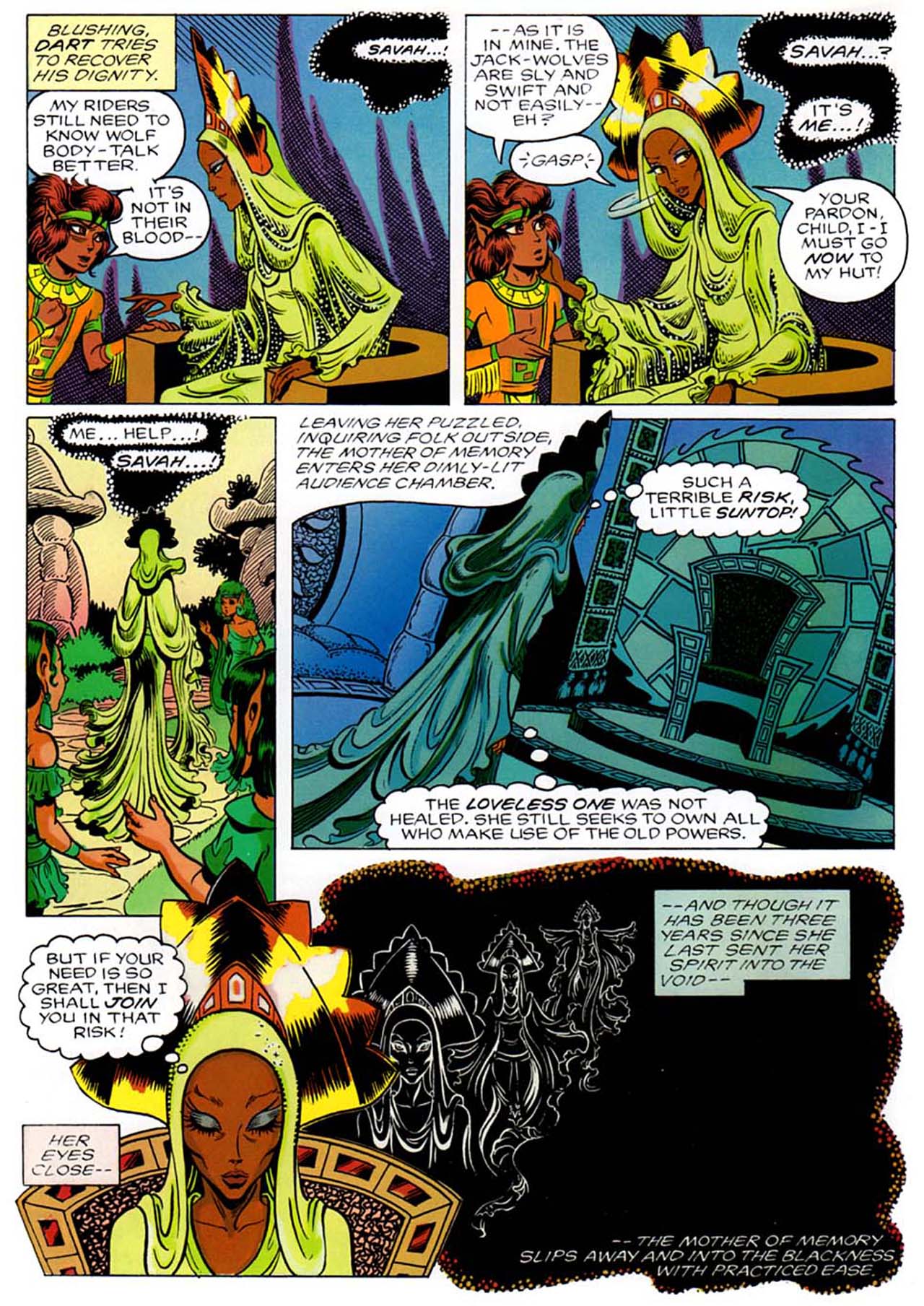 Read online ElfQuest: Siege at Blue Mountain comic -  Issue #3 - 9