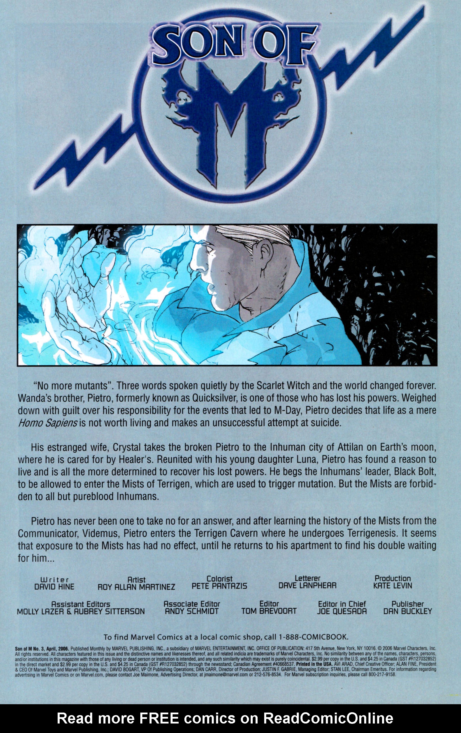 Read online Son of M comic -  Issue #3 - 3