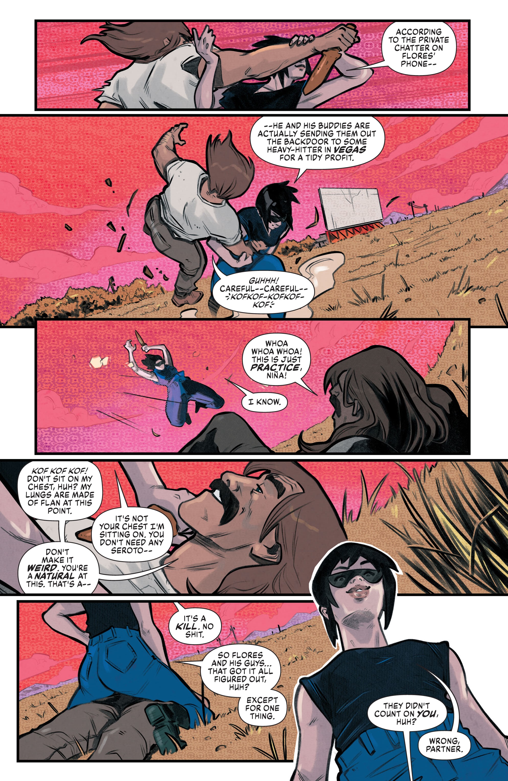 Read online Jennifer Blood (2021) comic -  Issue #8 - 9