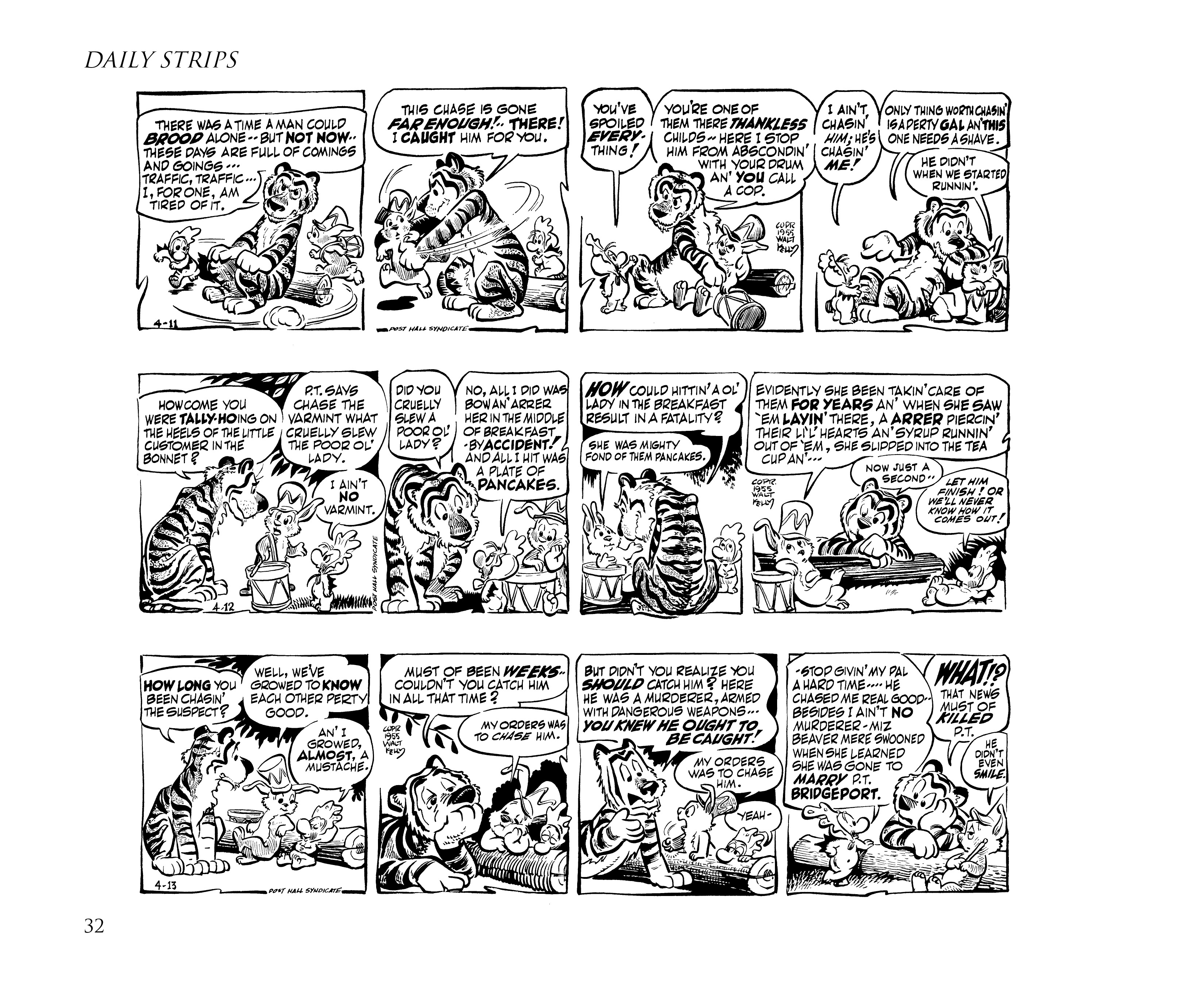 Read online Pogo by Walt Kelly: The Complete Syndicated Comic Strips comic -  Issue # TPB 4 (Part 1) - 44