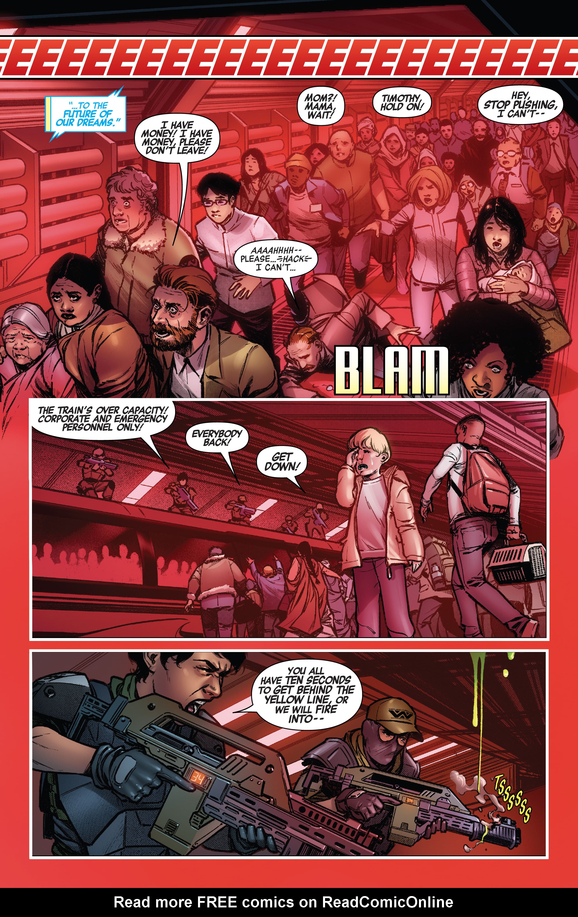 Read online Alien (2022) comic -  Issue #1 - 4
