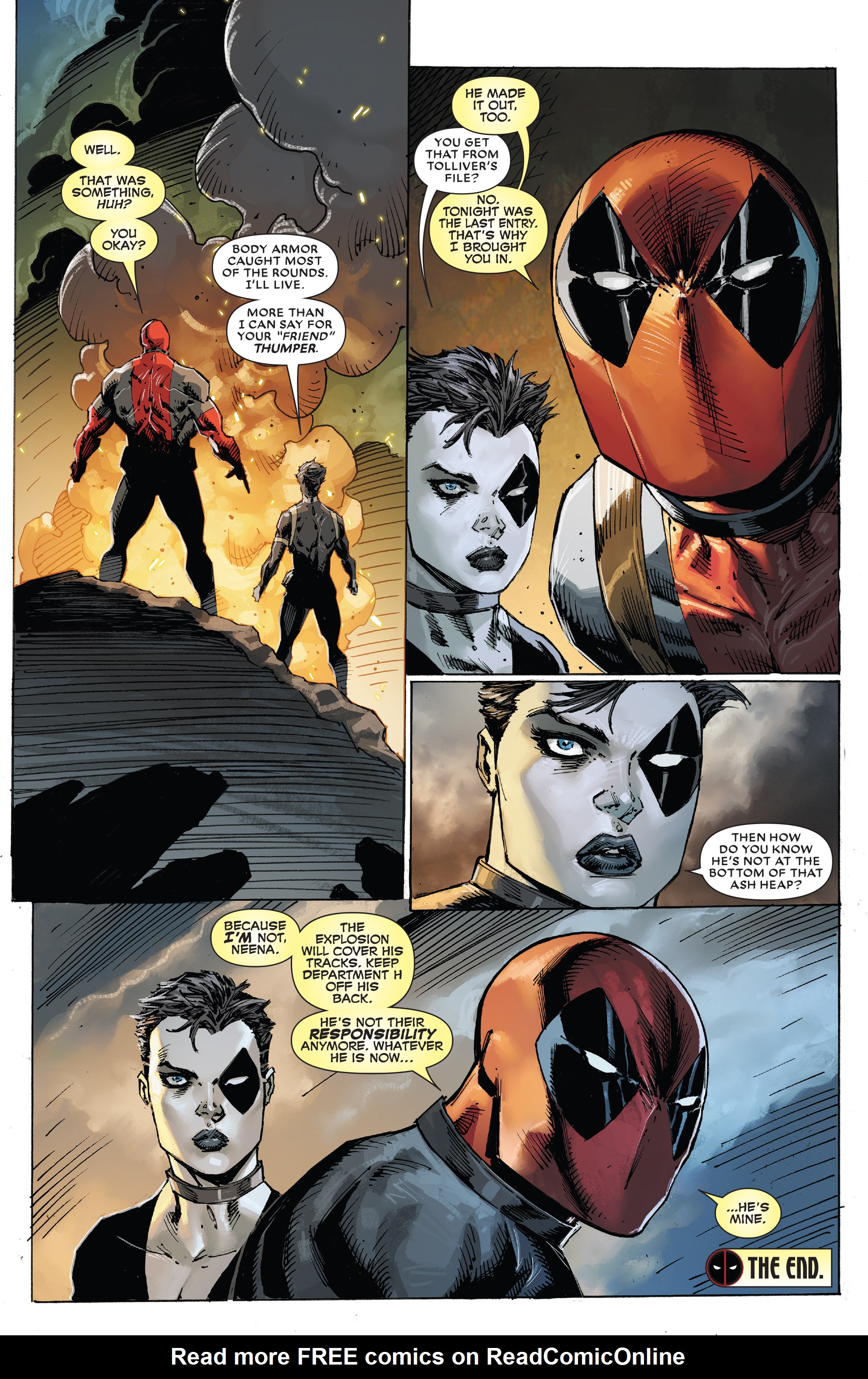 Read online Deadpool: Bad Blood comic -  Issue # Full - 100