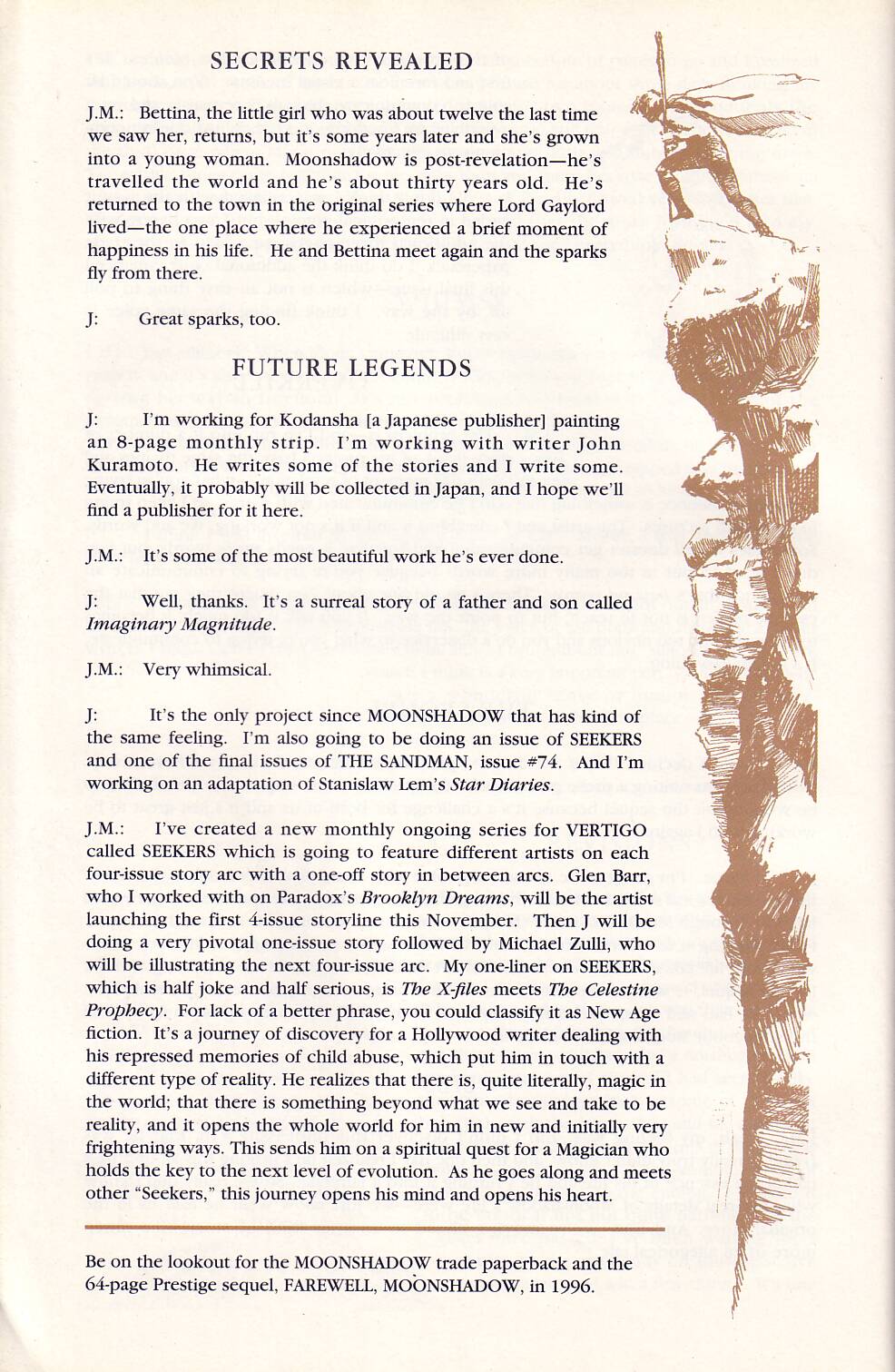 Read online Moonshadow comic -  Issue #12 - 44