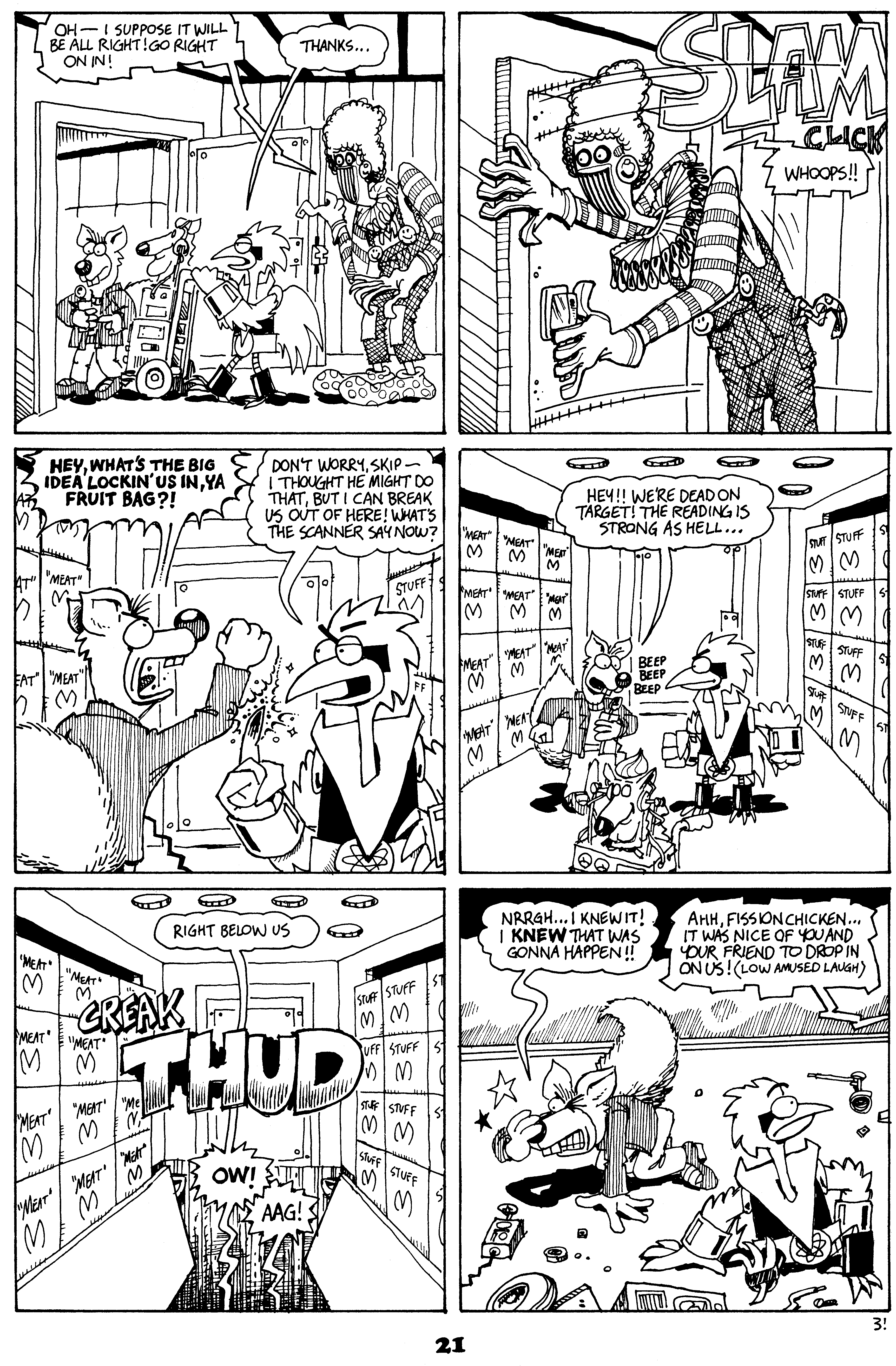 Read online Critters comic -  Issue #20 - 23