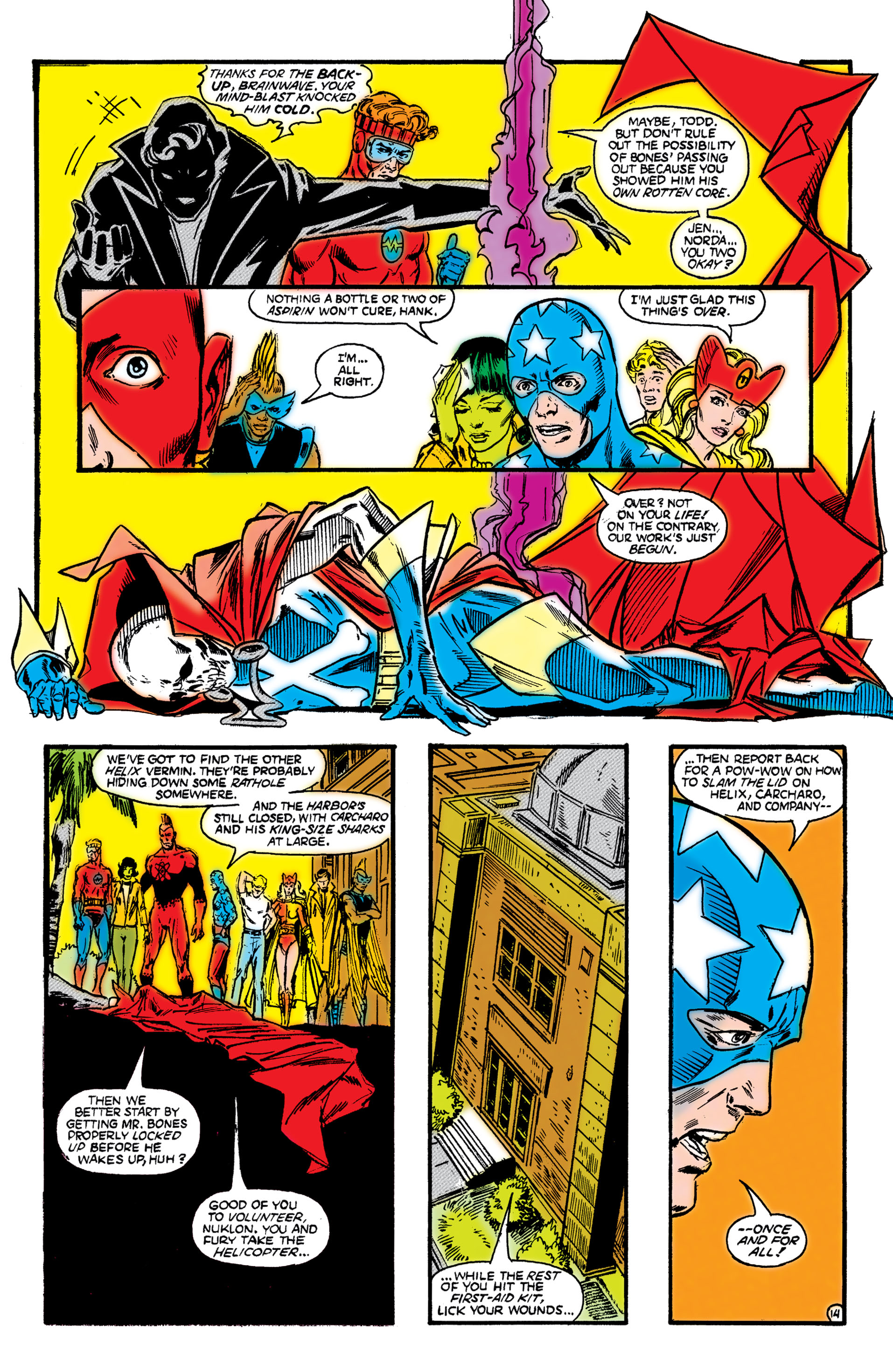 Read online Infinity Inc. (1984) comic -  Issue #28 - 15