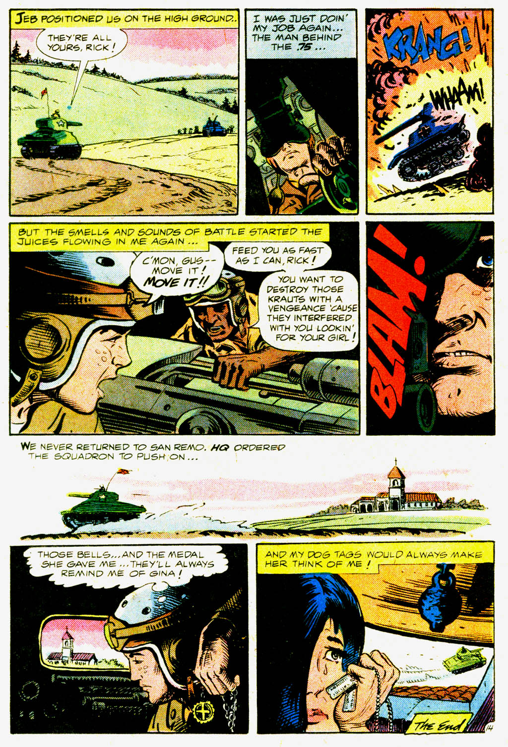 Read online G.I. Combat (1952) comic -  Issue #255 - 17