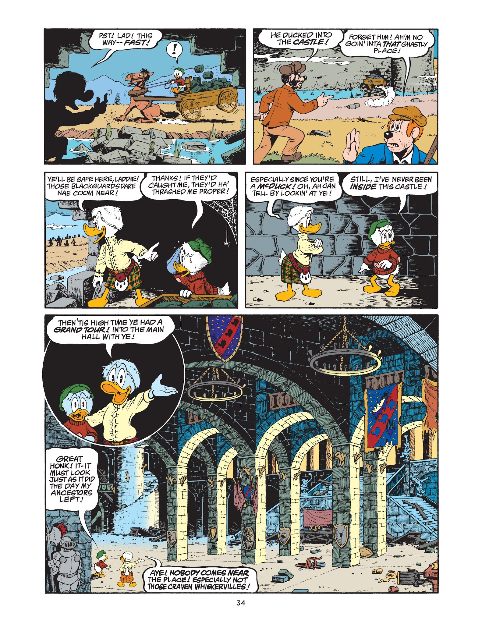Read online Walt Disney Uncle Scrooge and Donald Duck: The Don Rosa Library comic -  Issue # TPB 4 (Part 1) - 35