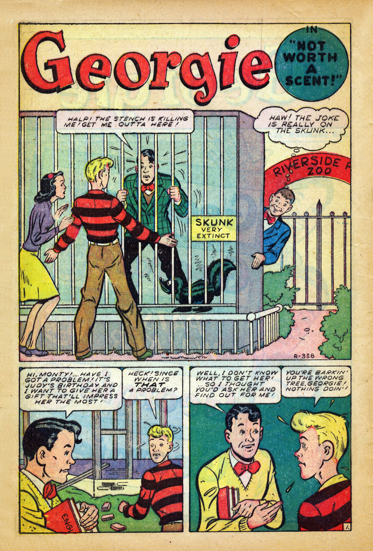 Read online Georgie Comics (1945) comic -  Issue #8 - 4