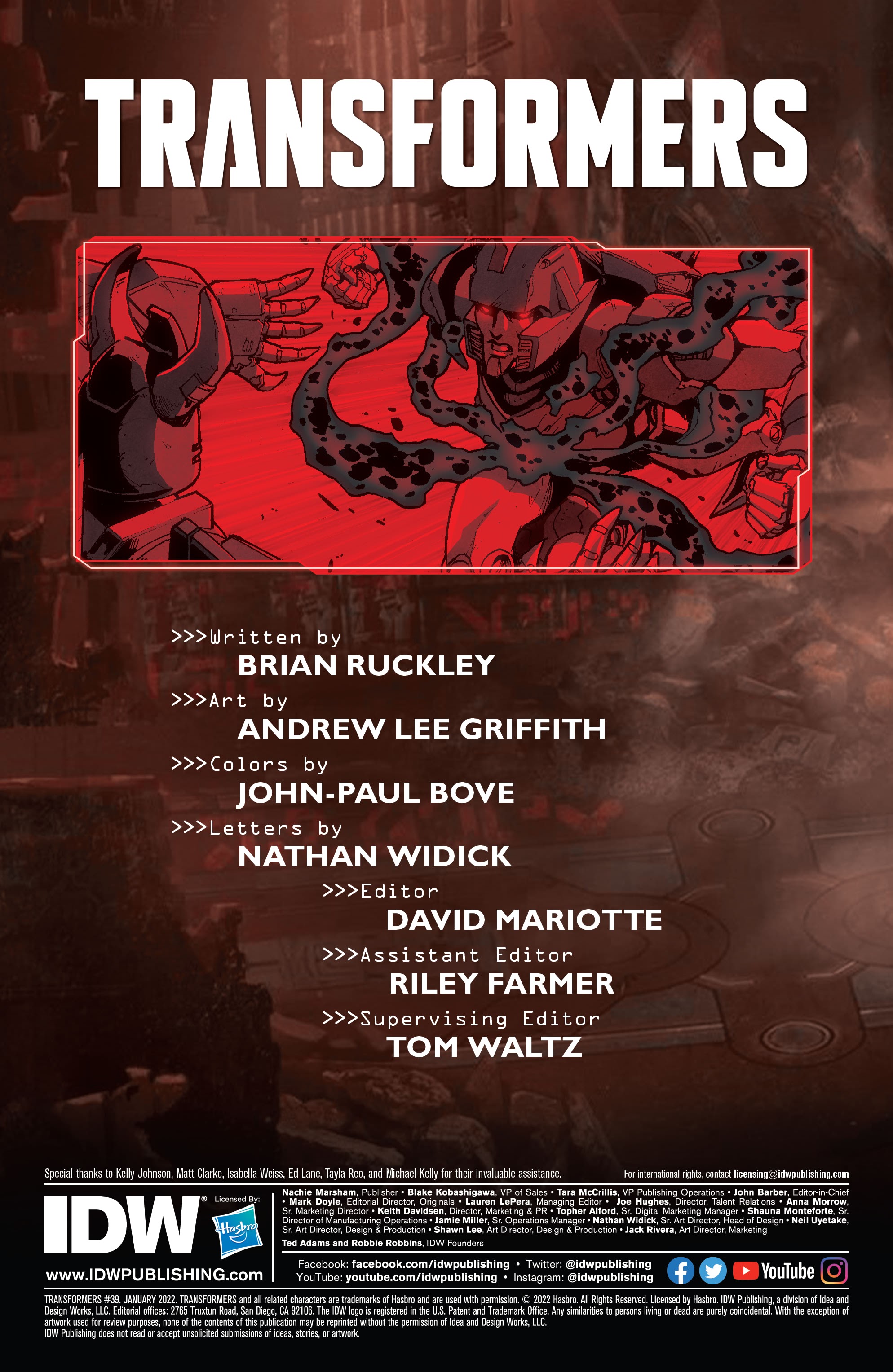 Read online Transformers (2019) comic -  Issue #39 - 2