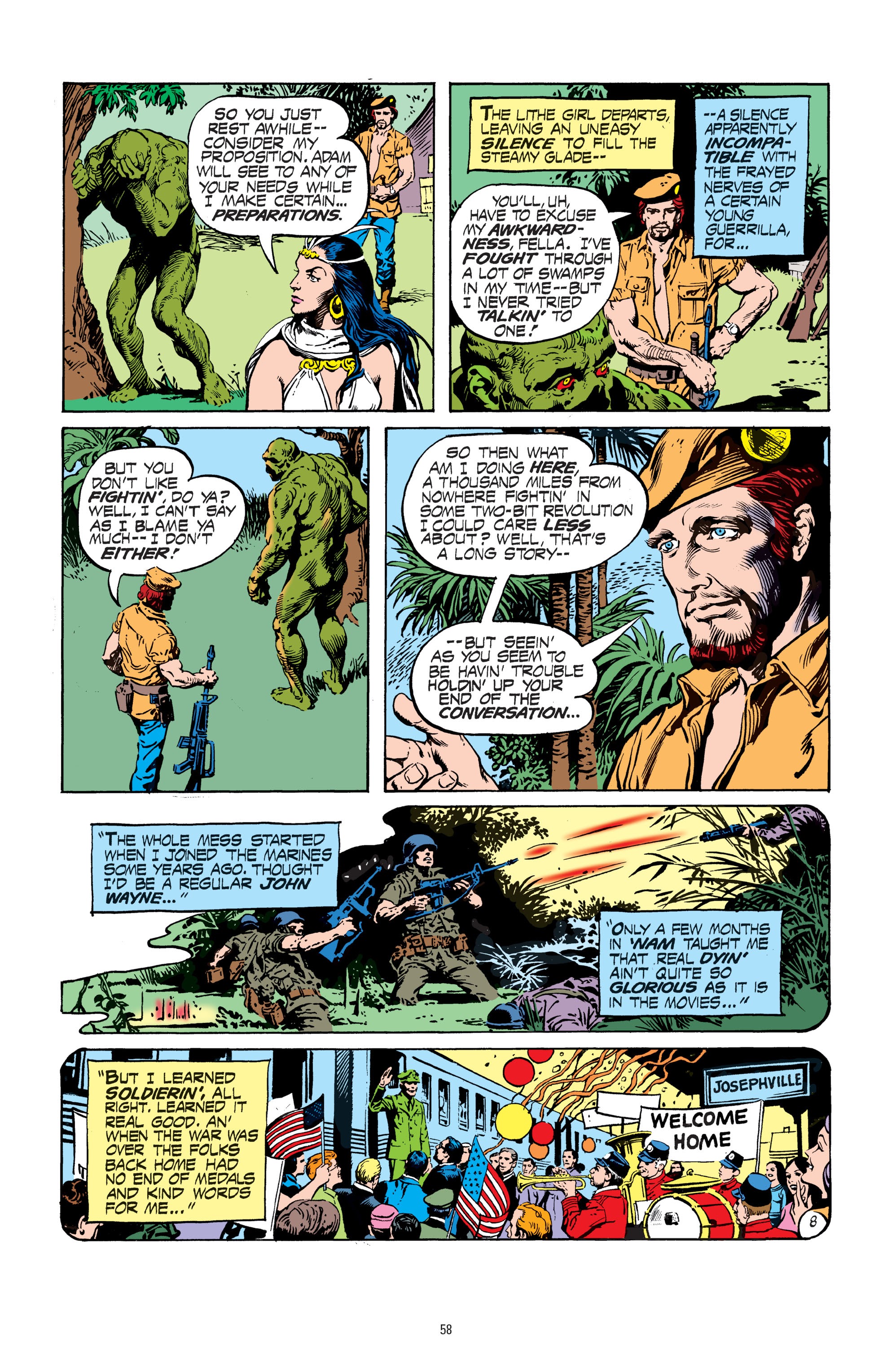 Read online Swamp Thing: The Bronze Age comic -  Issue # TPB 2 (Part 1) - 55