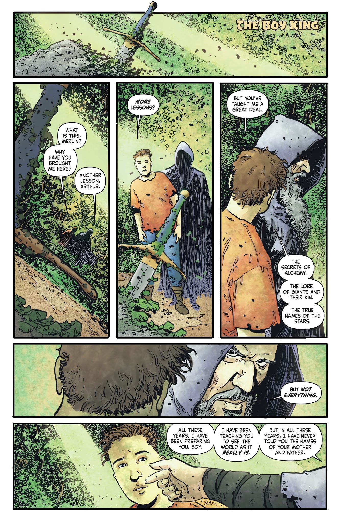 Read online Unholy Grail comic -  Issue #2 - 14