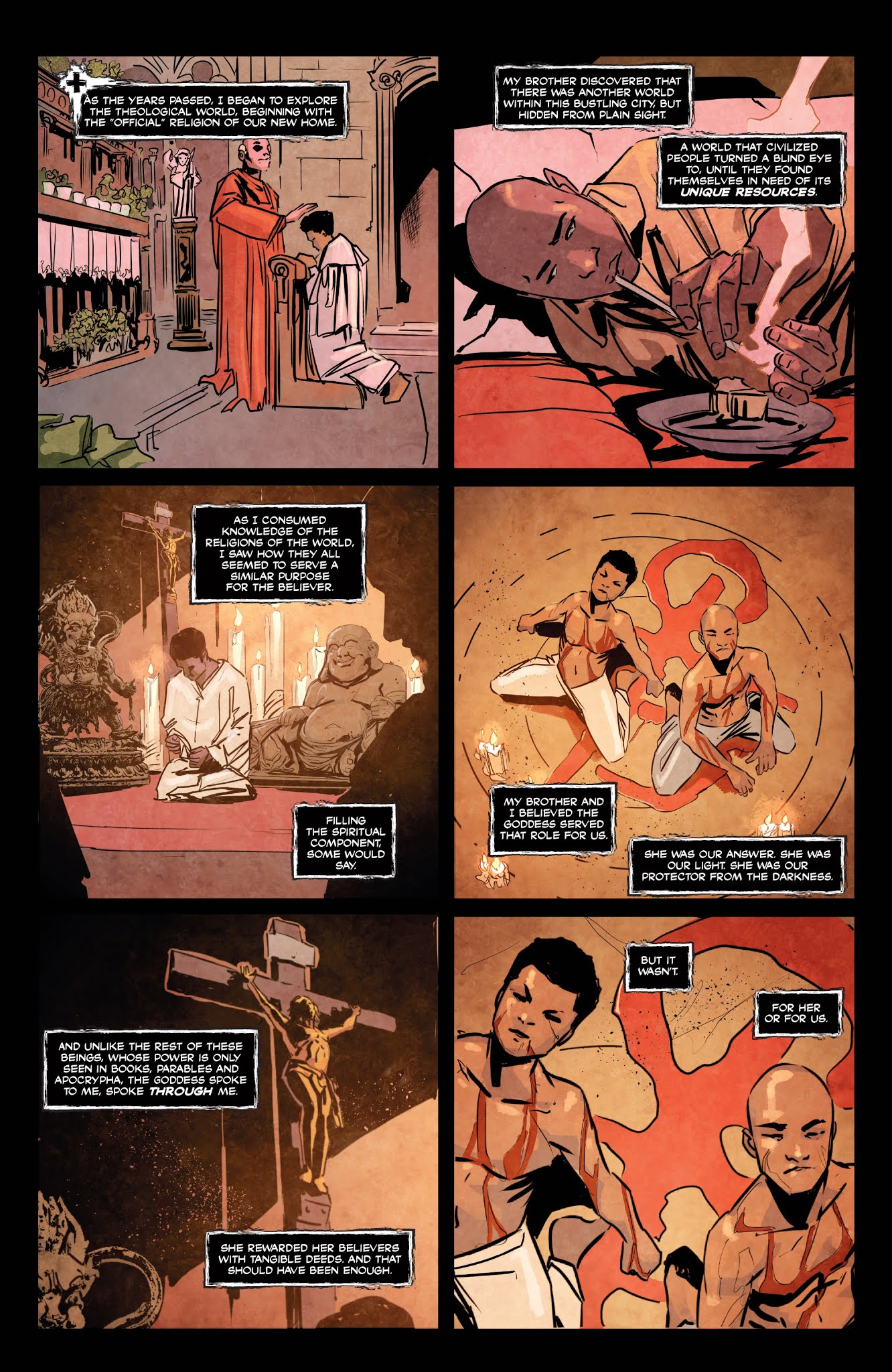 Read online Santeria: The Goddess Kiss comic -  Issue #5 - 6