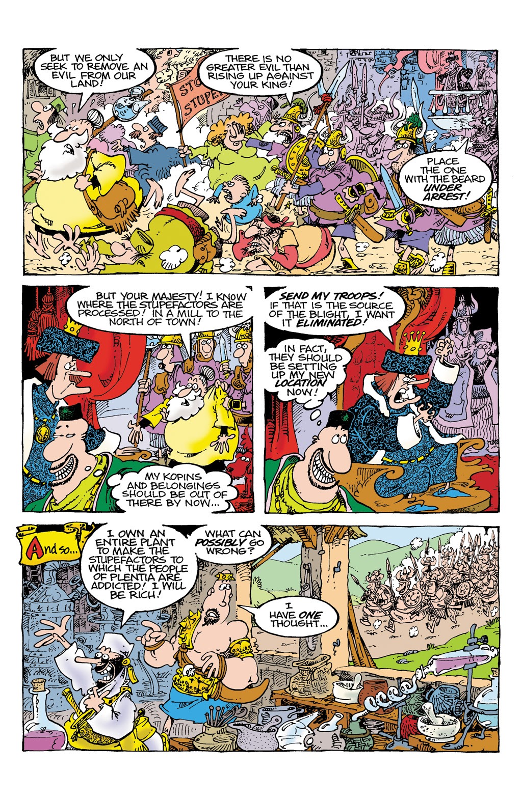Read online Sergio Aragonés' Groo: The Most Intelligent Man In The World comic -  Issue # TPB - 74