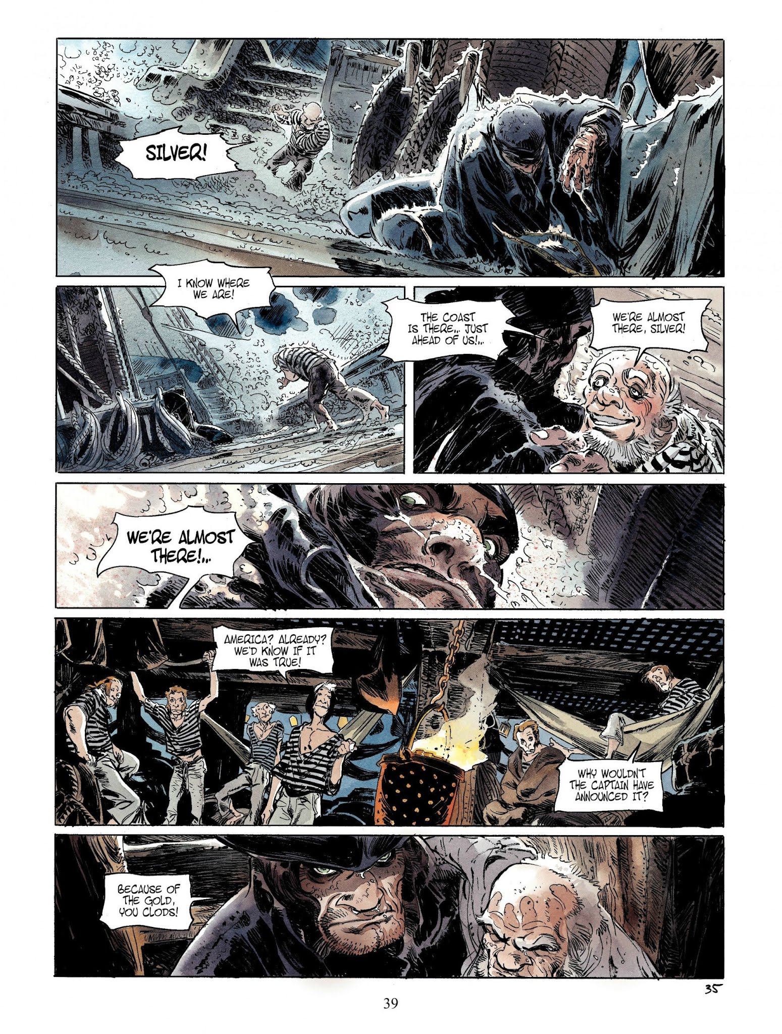 Read online Long John Silver comic -  Issue #2 - 38