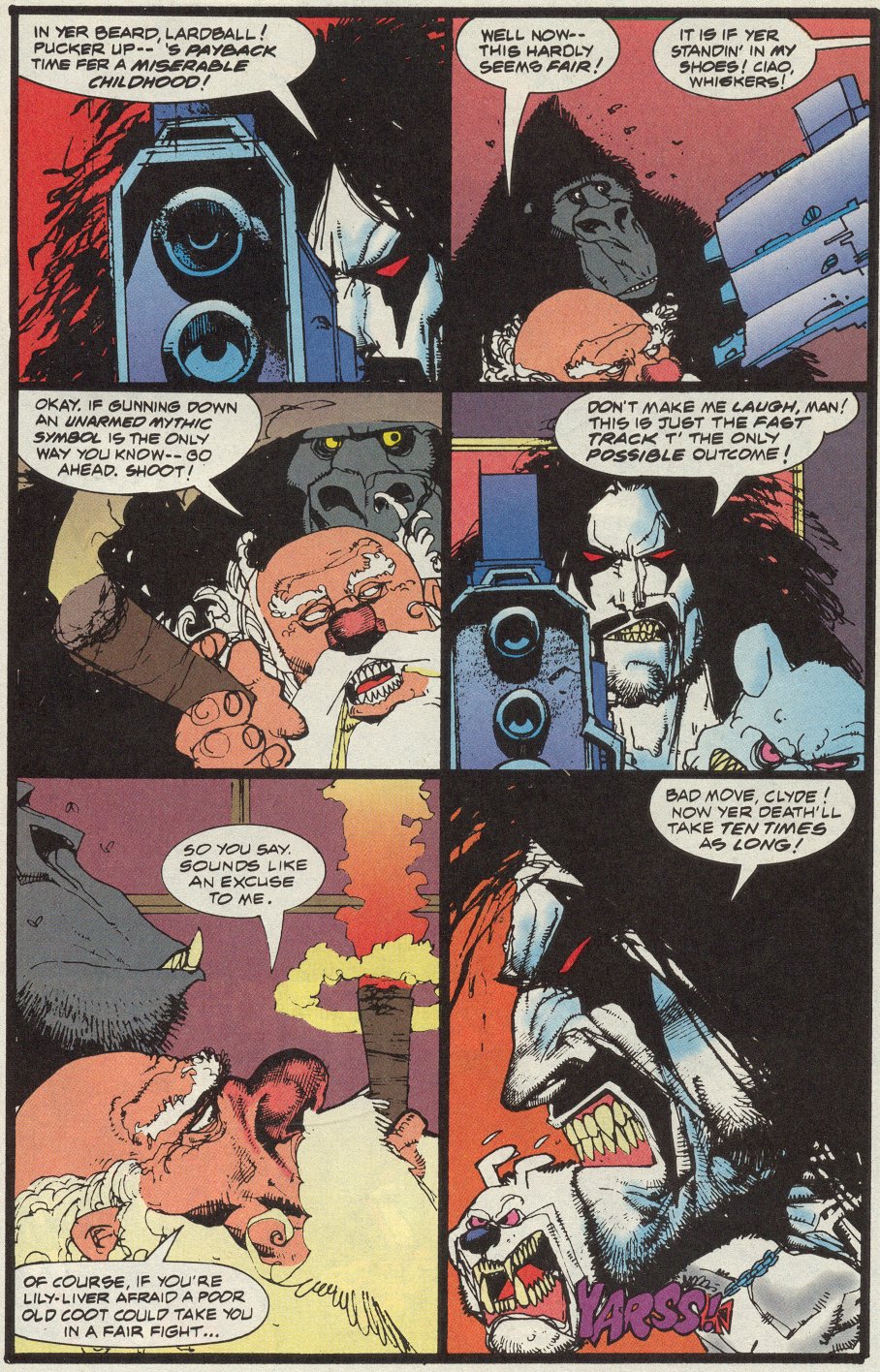 Read online Lobo Paramilitary Christmas Special comic -  Issue # Full - 32