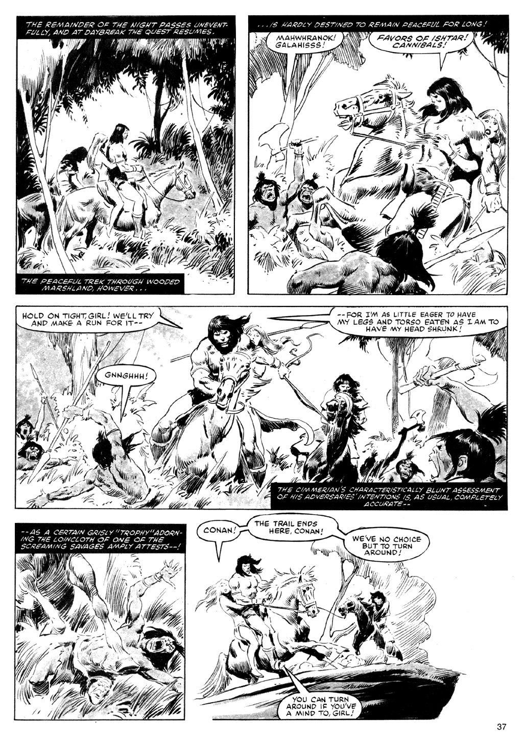 Read online The Savage Sword Of Conan comic -  Issue #73 - 37