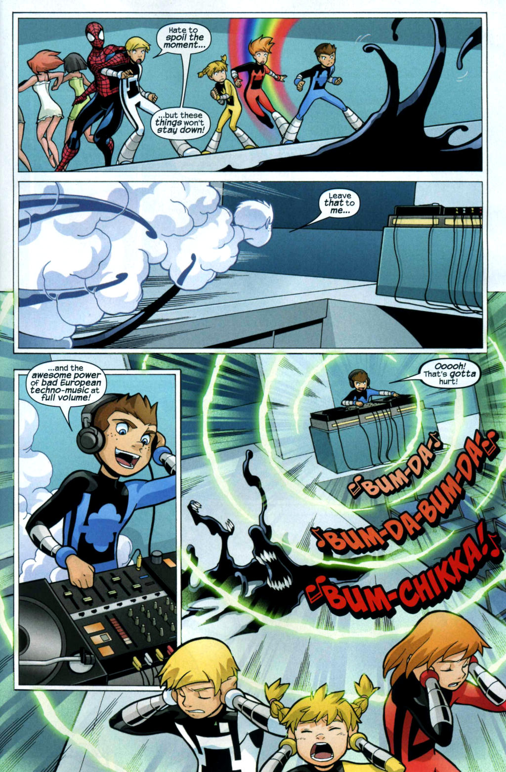 Spider Man And Power Pack Issue 3 Read Spider Man And Power Pack