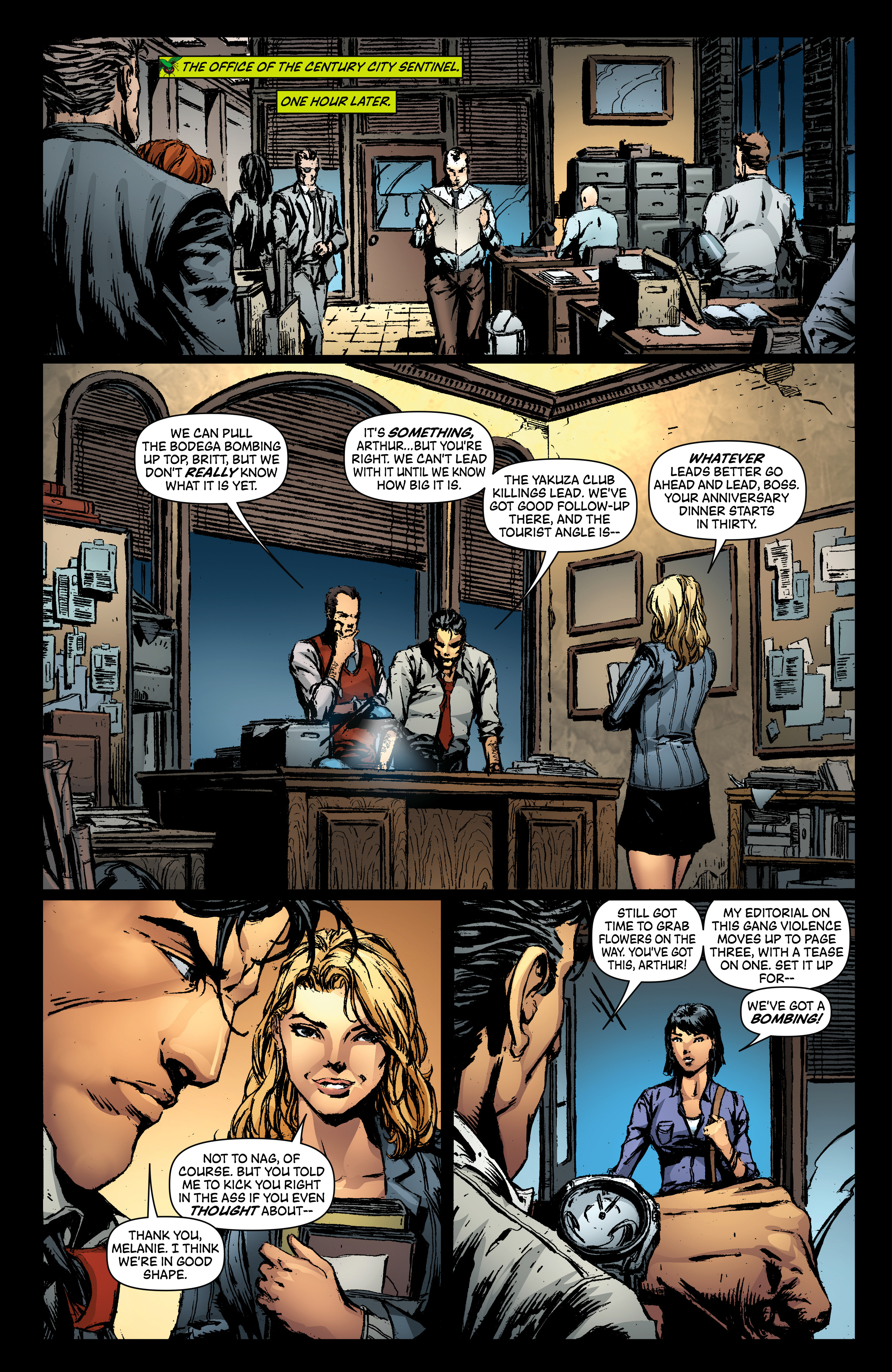 Read online Green Hornet: Blood Ties comic -  Issue #3 - 13