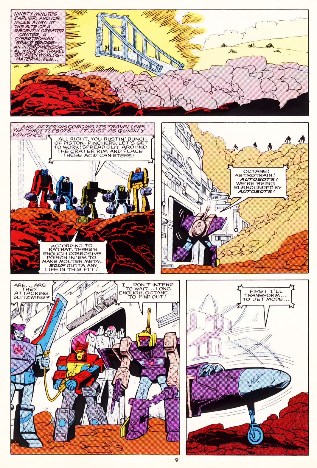 Read online The Transformers (UK) comic -  Issue #126 - 9