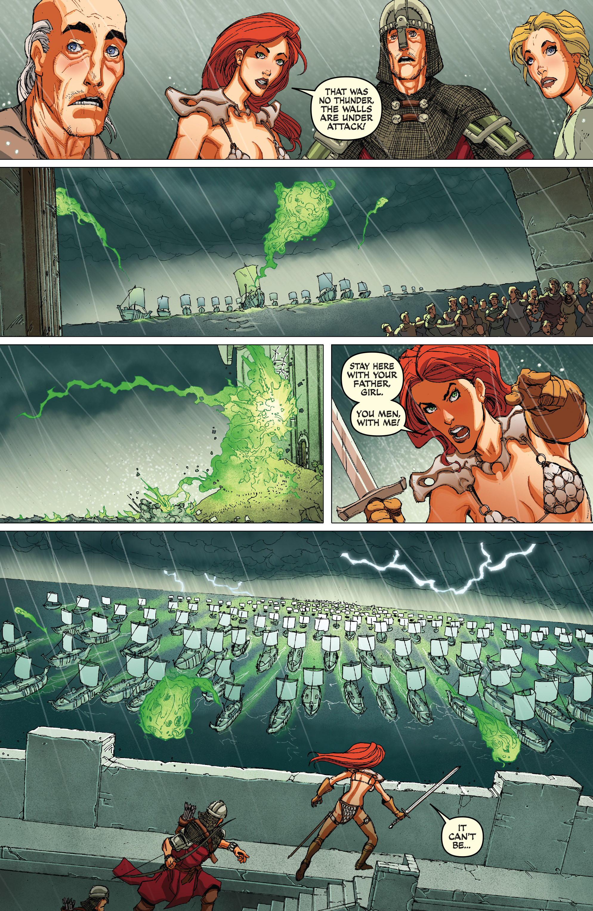 Read online Red Sonja: Atlantis Rises comic -  Issue #1 - 20