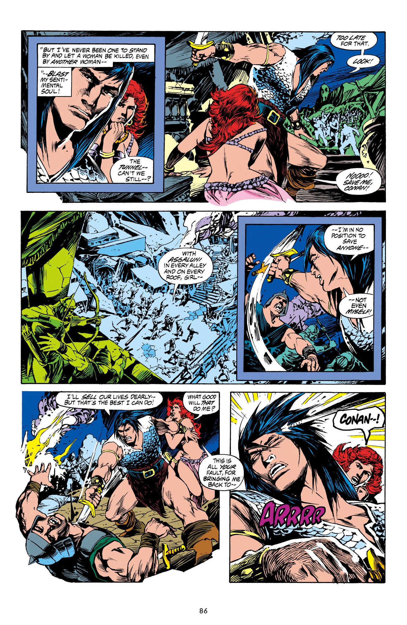 Read online The Chronicles of Conan comic -  Issue # TPB 33 (Part 1) - 87