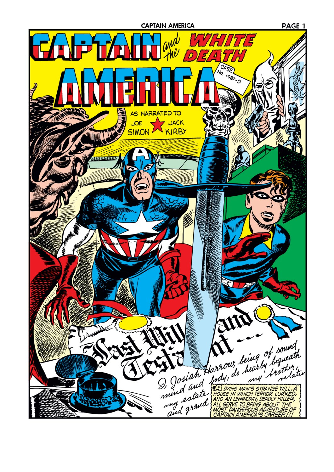 Captain America Comics 9 Page 1