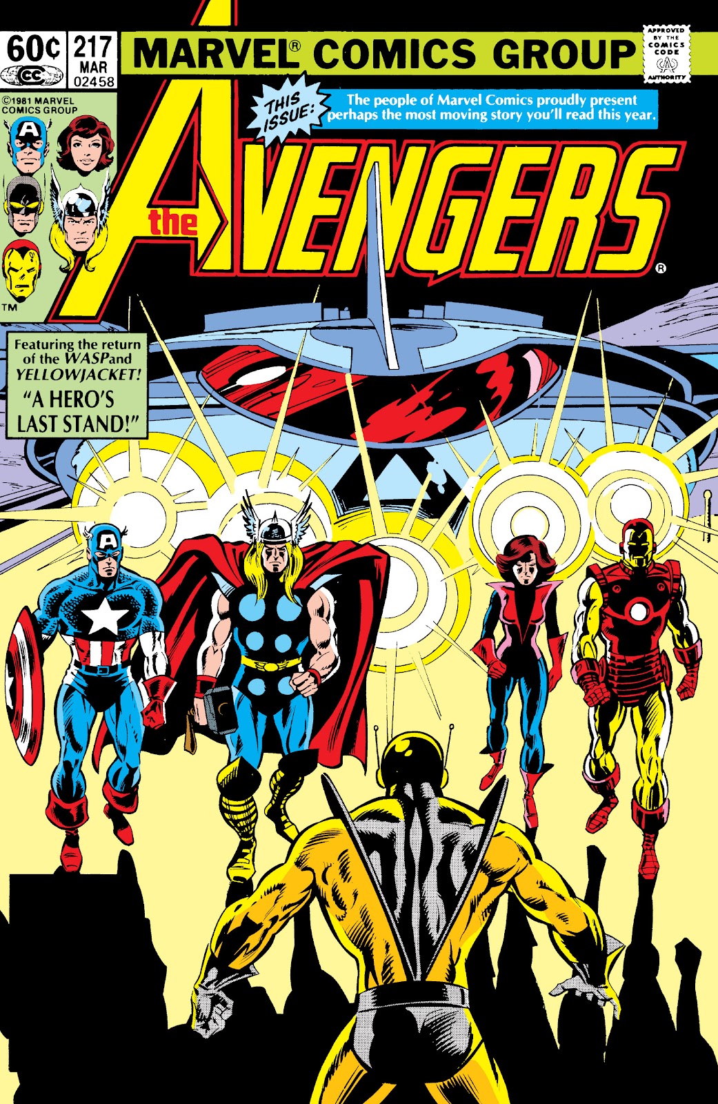The Avengers (1963) issue 217 - Page 1