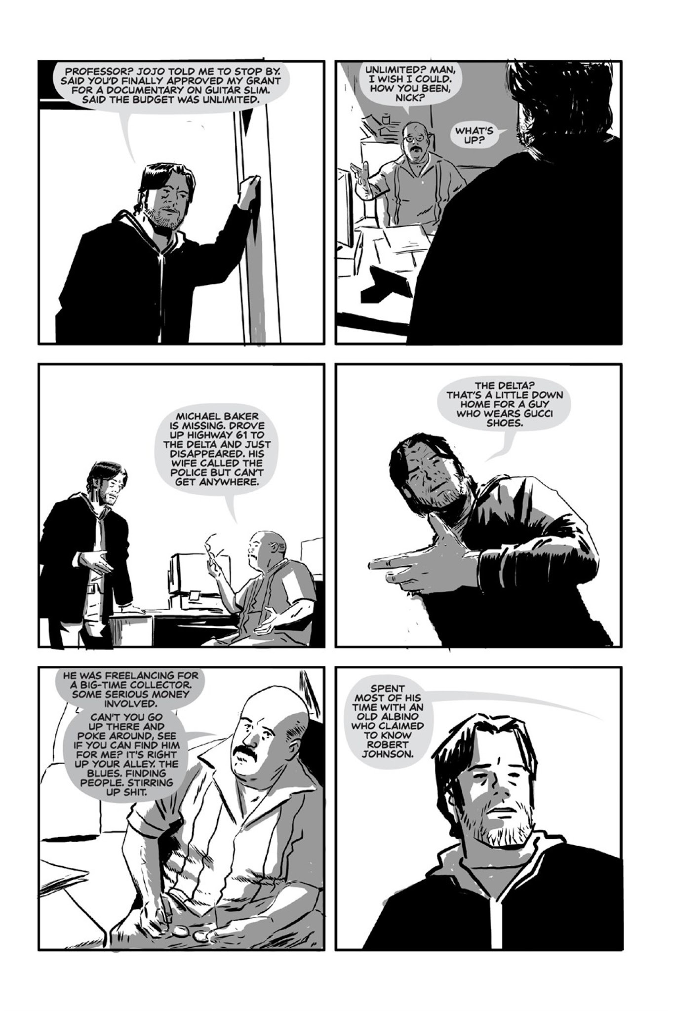 Read online Crossroad Blues: A Nick Travers Graphic Novel comic -  Issue # TPB - 20